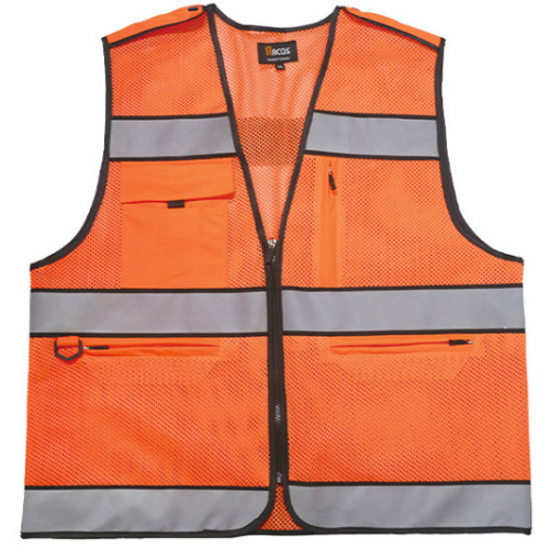 라코스 3반사 신호수 고급 망사조끼 RC-2436