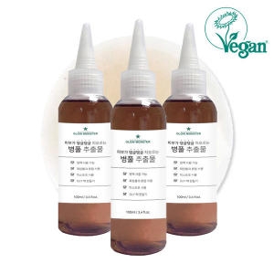 글로우몬스터 비건 병풀 추출물 원액100ml 3개 비건인증