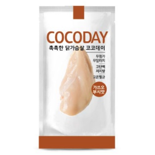 코코데이 촉촉한 닭가슴살 가쓰오부시맛 20g (100개)_이미지