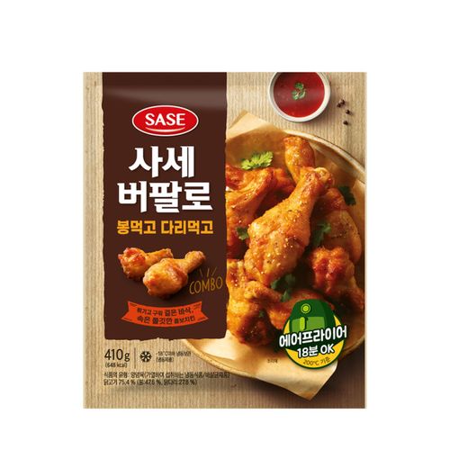 사세(SASE) 버팔로 봉먹고 다리먹고 410g (2개)_이미지