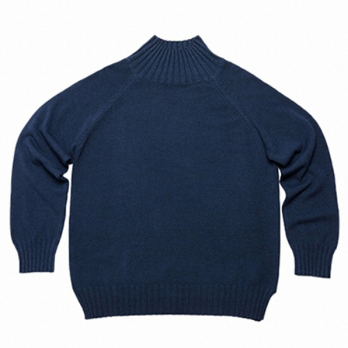 솔로이스트 캐시라이크 터틀넥 루즈핏 니트 FAEJ4A08_이미지