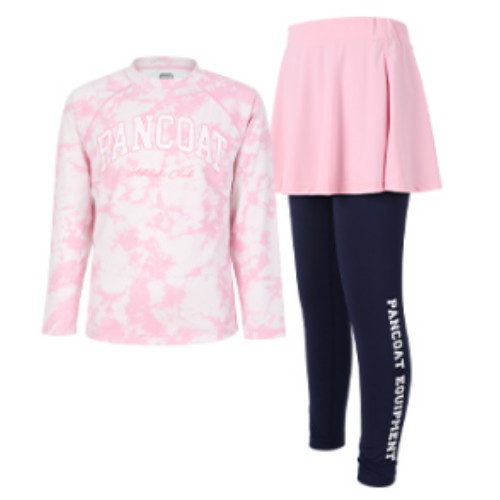 팬콧 아동 타이다이 래쉬가드 셋업 PMRG-31101_이미지