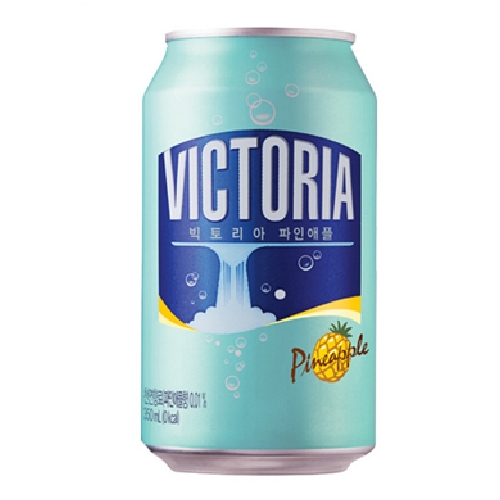 웅진식품 빅토리아 탄산 파인애플 350ml (48개)_이미지