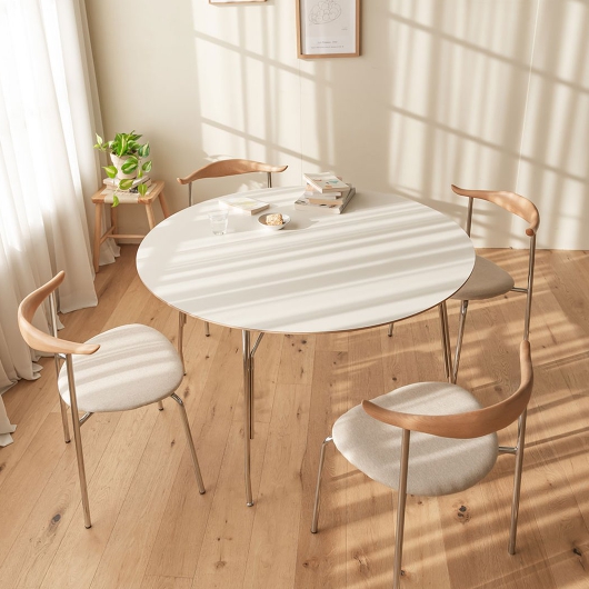 레트로하우스 아르네 원형 HPM 식탁 1200