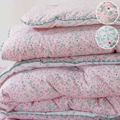 올리버하우스 에리카 잔꽃 차렵이불 (퀸 Q)_이미지