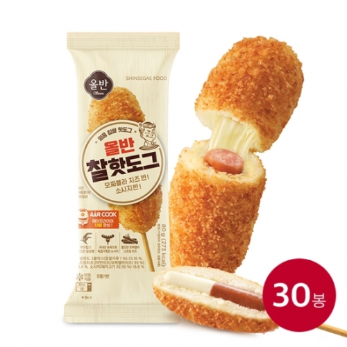 미가 신세계푸드 올반키친 찰핫도그 80g_이미지
