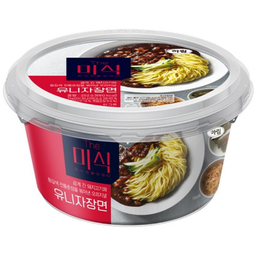 하림 The미식 유니자장면 한 그릇 252g이미지입니다. 누르면 해당 게시물로 새창이동합니다.