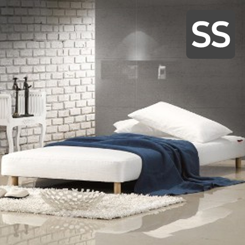 티모드 무소음 기본형 패션 침대 아이보리 SS (PE폼)_이미지