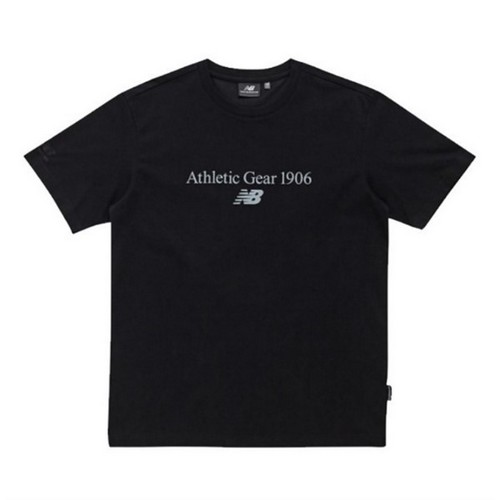 뉴발란스 에센셜 레터로고 반팔티 NBNEC21033_이미지