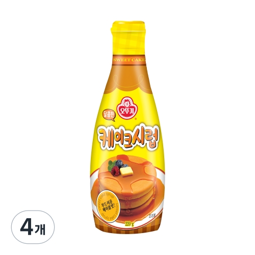 오뚜기 달콤한 케이크 시럽 220g_이미지