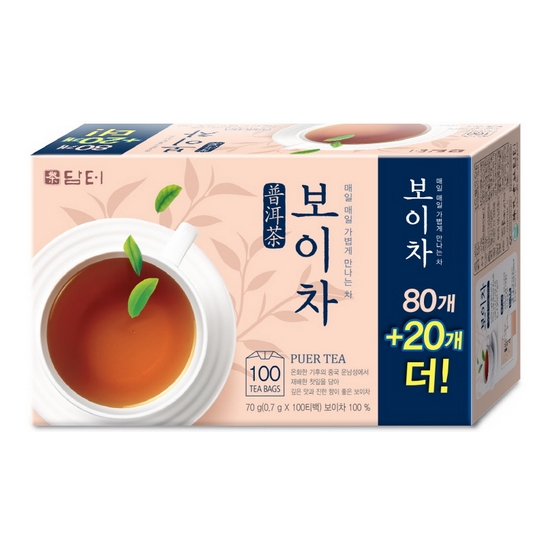 담터 보이차 100T이미지입니다. 누르면 해당 게시물로 새창이동합니다.