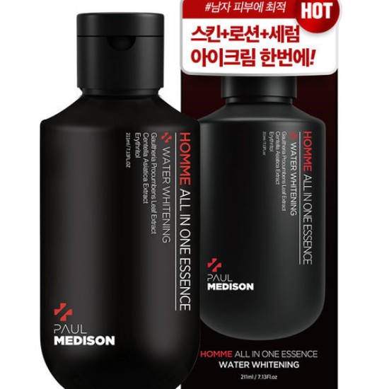 폴메디슨 옴므 워터화이트닝 올인원 에센스 211ml (2개)_이미지