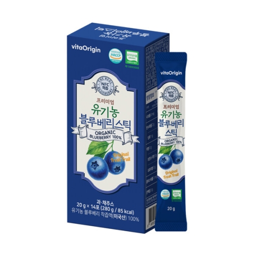 비타오리진 유기농 블루베리스틱 20g 14포