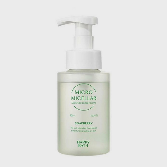  해피바스 마이크로 미셀라 솝베리 버블폼 300ml [2개]