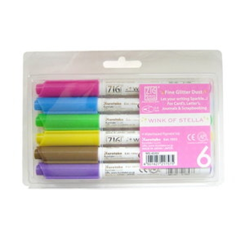 쿠레타케 지그 윙크 오브 스텔라 글리터펜 (6색)