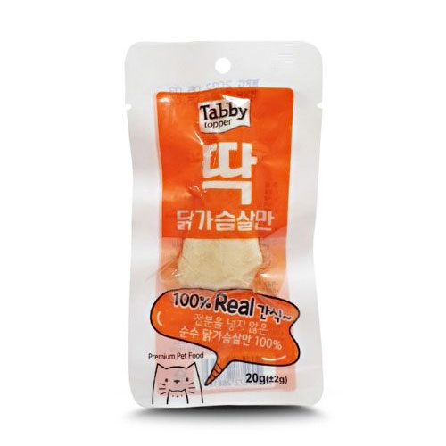  테비토퍼 딱 닭가슴살만 20g [1개]