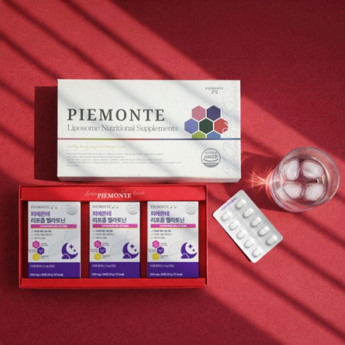 [불명] 피에몬테 리포좀 멜라토닌 30정 (3개)