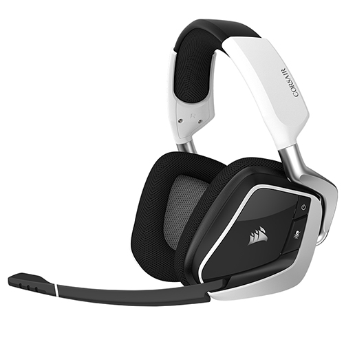 CORSAIR VOID RGB ELITE 무선 게이밍 헤드셋 (화이트, 정품)