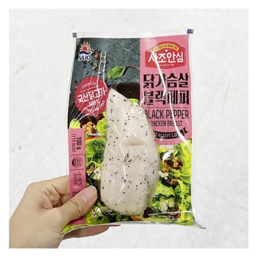 사조대림 닭가슴살 블랙페퍼 100g (4개)_이미지