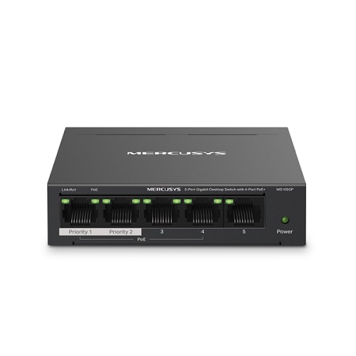 머큐시스 MS105GP 스위칭허브_이미지