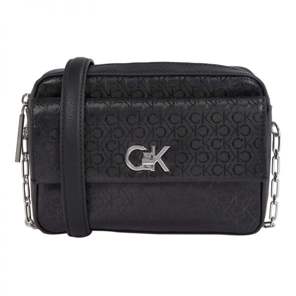 Calvin Klein 리 포켓 모노 클래식 모노카메라 가방 잠금 크로스백 숄더백 382265