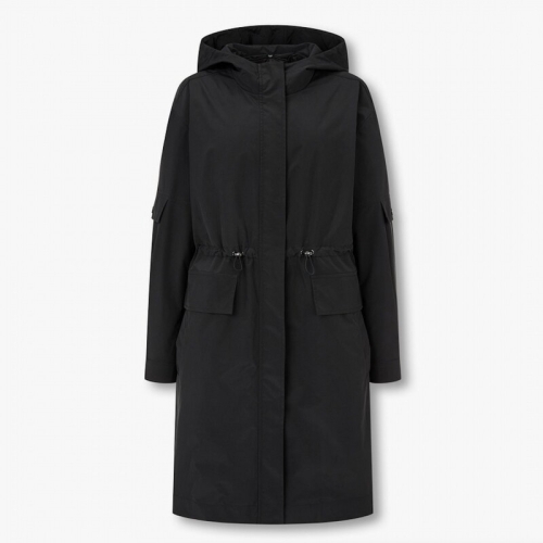 보브 여성 패딩 베스트 세트 후디드 미디 점퍼 7156120003_이미지