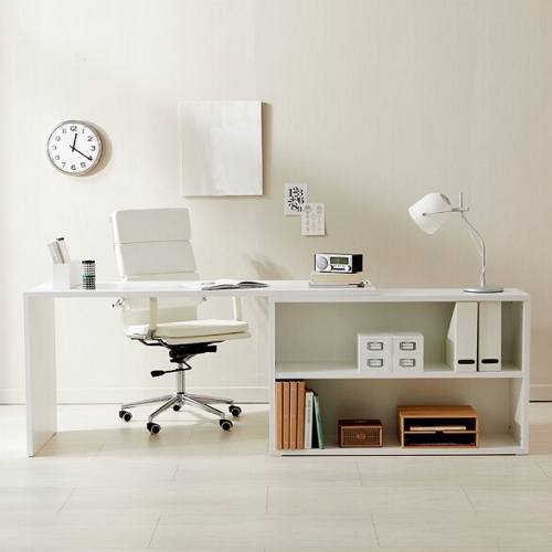 베스트리빙 아이비 와이드 코너형 책상 (1400x550)