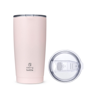 스탠다드 스테인레스 보온보냉 텀블러 핑크 600ml