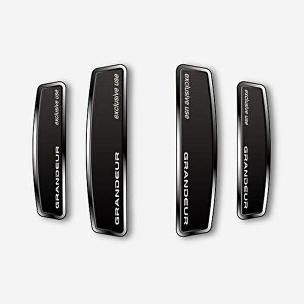 DXSOAUTO 블랙 쉴드 엠블럼 도어가드 (그랜저)