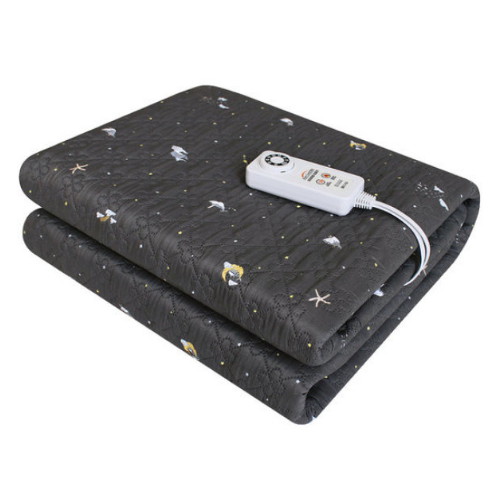 한일전기 코니아 밤하늘 고래 그레이 전기요 (대형, 140x180cm)_이미지