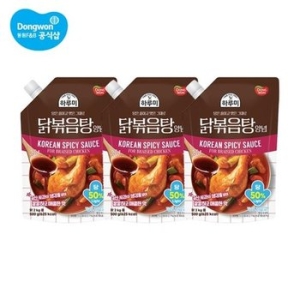동원F&B 하루미 닭볶음탕 양념 500g (3개)
