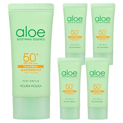 홀리카홀리카 알로에 워터프루프 선크림 70ml (5개)_이미지