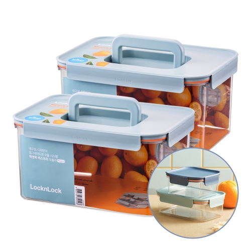 락앤락 비스프리 모듈러 플러스 직사각 4.8L