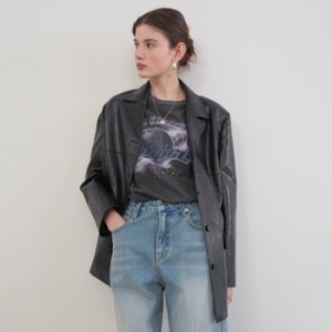 온앤온 여성 오픈 카라 레더 자켓 NEL5SJ211이미지입니다. 누르면 해당 게시물로 새창이동합니다.