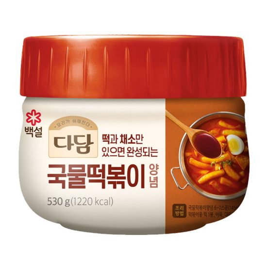 다담 국물떡볶이 양념 530g