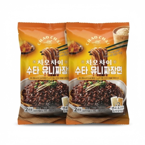 샘표식품 샘표 차오차이 수타식 유니 짜장면 720g (2개)_이미지