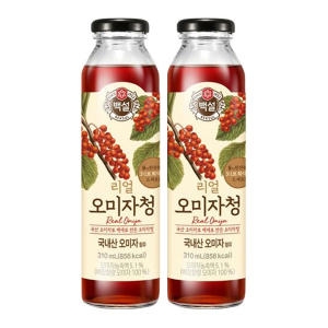 CJ 백설 리얼레몬청 310ML x 2병
