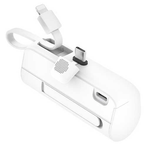 이음전산 스마텍 2Way 일체형 미니 도킹형 보조배터리 STPB-MB35 3500mAh (C타입+C타입)_이미지