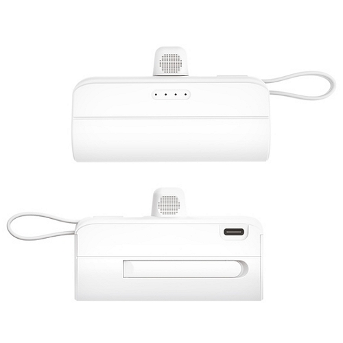 이음전산 스마텍 2Way 일체형 미니 도킹형 보조배터리 STPB-MB35 3500mAh (C타입+C타입)_이미지