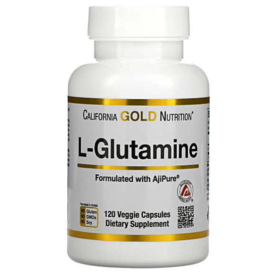 캘리포니아골드뉴트리션  L-글루타민 120캡슐 (해외) (1개)