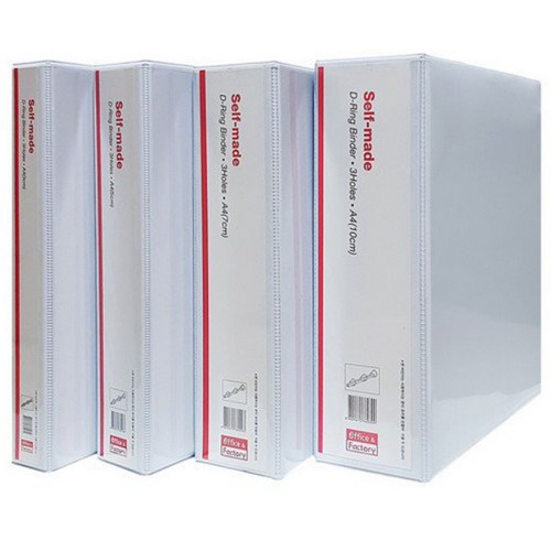 오피스존 백색 투명 3공 D링 바인더 3cm A4 포켓커버이미지입니다. 누르면 해당 게시물로 새창이동합니다.
