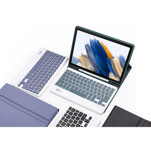 골드다이크 AZV 갤럭시탭A8 10.5 콤비 블루투스 키보드 케이스_이미지