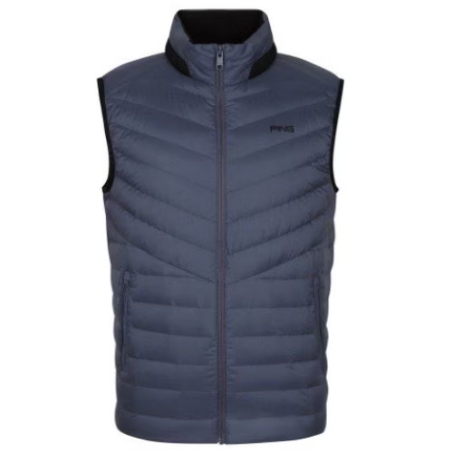 핑 구스 다운 베스트 111D3JV911_BL_이미지