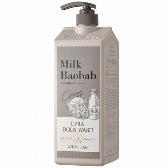 밀크바오밥 세라 바디워시 화이트솝 1200ml (1개)_이미지