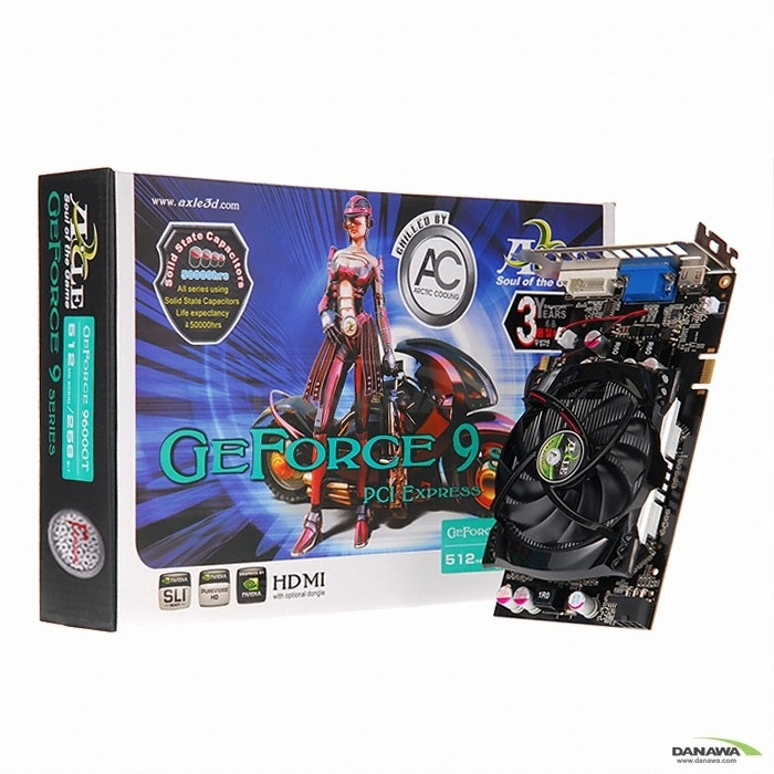 액슬 지포스 9600GT FANQUA 512MB_이미지