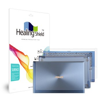 폰트리 힐링쉴드 ASUS 젠북 플립 UX362FA 무광 외부보호필름 3종 세트_이미지