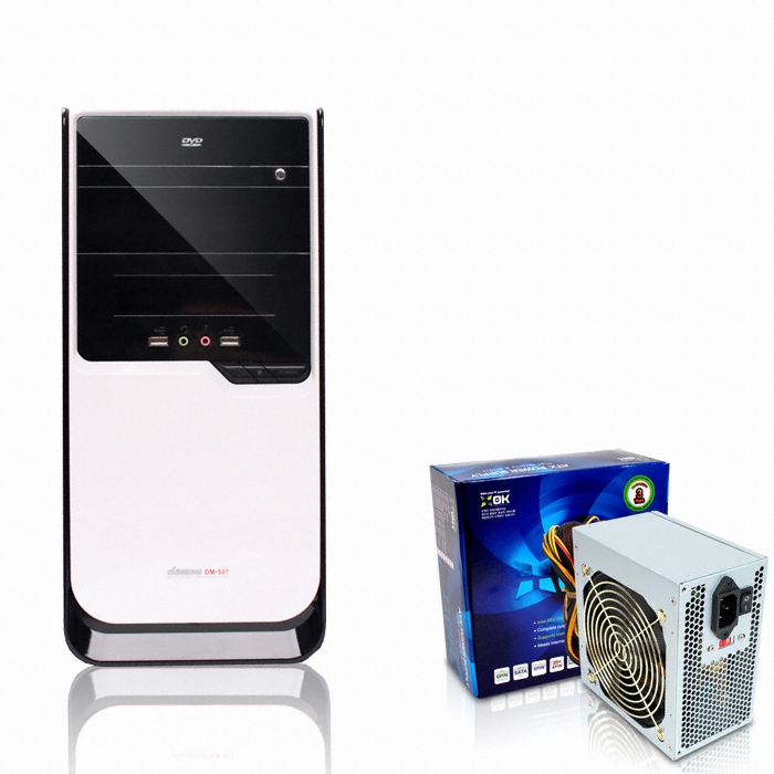 DAMONCOM DM-507 HD AUDIO 화이트 (OK-500SA DUAL 12V V2.2 SPECIAL)_이미지