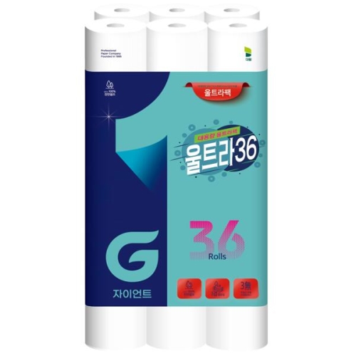 자연쓰임 자이언트 울트라36 27m (36롤) [1팩]