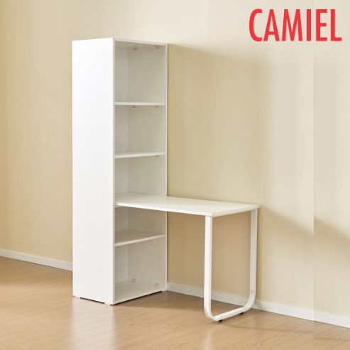 까미엘 엘레나 드레스룸 h형 책상 세트