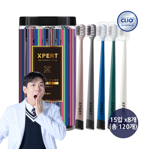 크리오 엑스퍼트 멀티케어 와이드 향균 초극세모 (120개)_이미지